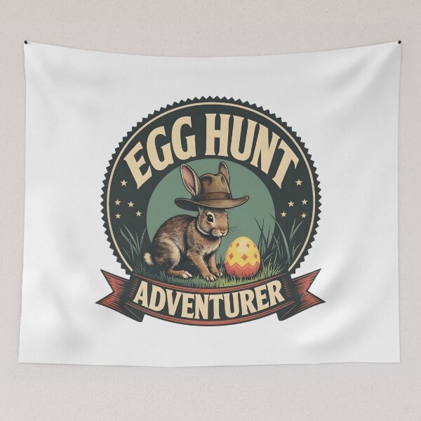 Item preview, Retro Egg Hunt Adventurer Shirt – Vintage Easter Bunny Treasure Design designed and sold by relso.
