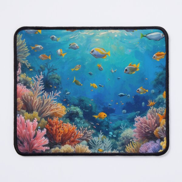 Item preview, Vibrant Underwater Coral Reef designed and sold by Mary Spencer.