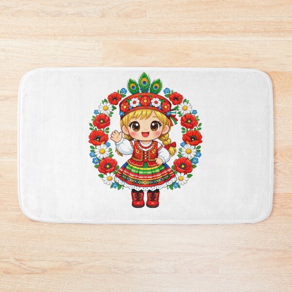 Item preview, Dabbing Polish Princess Meme Polish Pride Folk Art designed and sold by faridman.