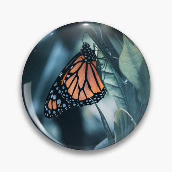 Item preview, Moody Monarch Butterfly Nature Portrait designed and sold by LSC-Prints.