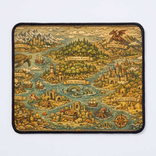Item preview, Fantasy World Map designed and sold by CTRL+ALT+Divine.
