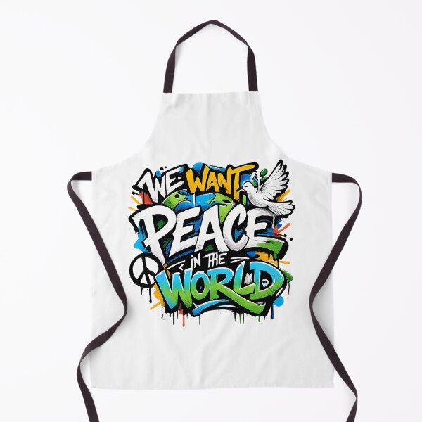 Item preview, Peace for the World – Graffiti Unity designed and sold by PastimeMastery.