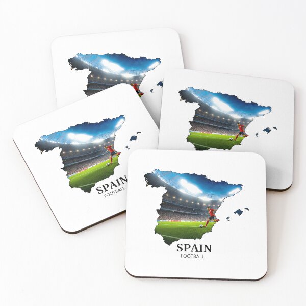 Item preview, Spain Map Art - Football Passion & Legendary Stadium Atmosphere Design designed and sold by AbulailArt.