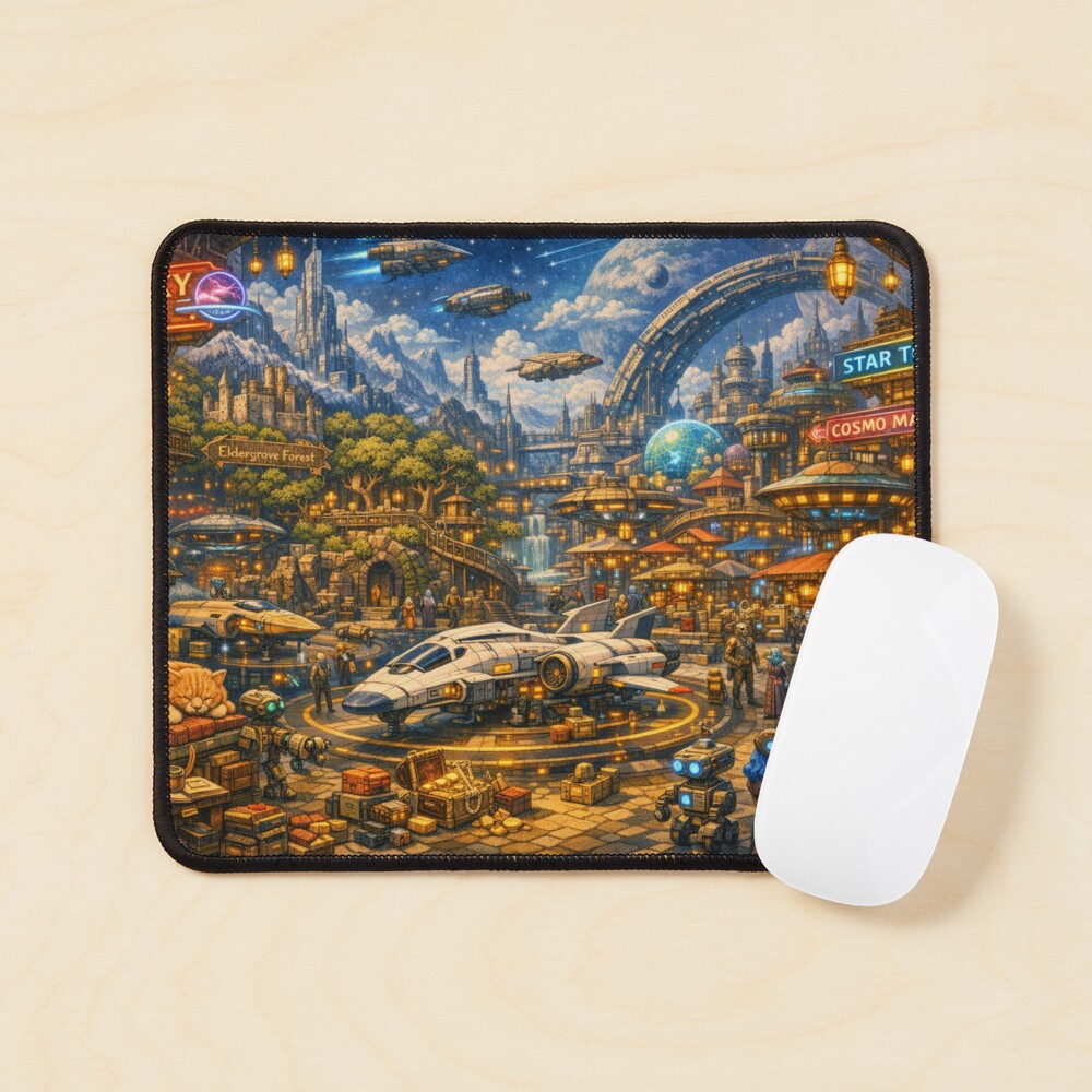 Item preview, Mouse Pad designed and sold by hannotek.