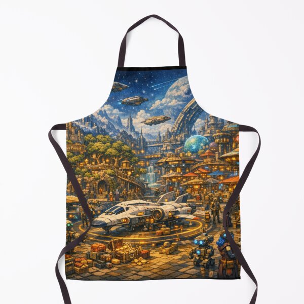 Item preview, Galactic Spaceport designed and sold by CTRL+ALT+Divine.