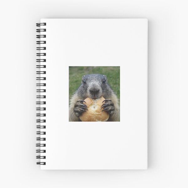 Item preview, Caught in the Act — Guilty Marmot Garden Thief Funny Wildlife designed and sold by AnotherMarmot.