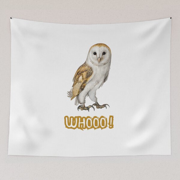 Item preview, barn owl designed and sold by Fatimalak.