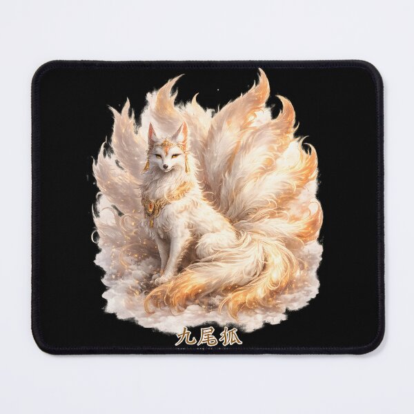 Item preview, Nine-Tailed Fox Chinese Mythical Spirit designed and sold by ChineseMystical.
