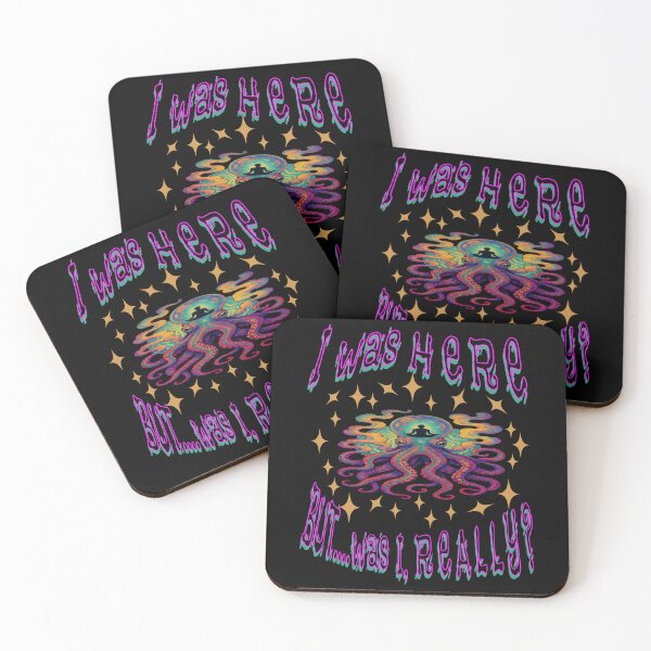 Item preview, Psychedelic Octopus - I was Here, But was I Really designed and sold by Shy Fractal Designs.