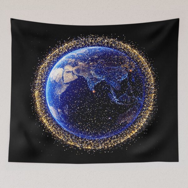 Item preview, Artificial Satellites  designed and sold by AwesomeDigiShop.