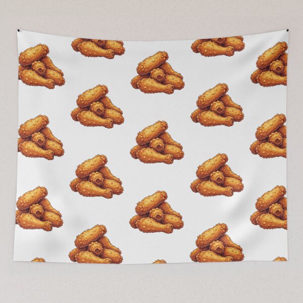 Item preview, Vintage Fried Chicken Wings Retro Food Lover designed and sold by SOUFIANE1991.