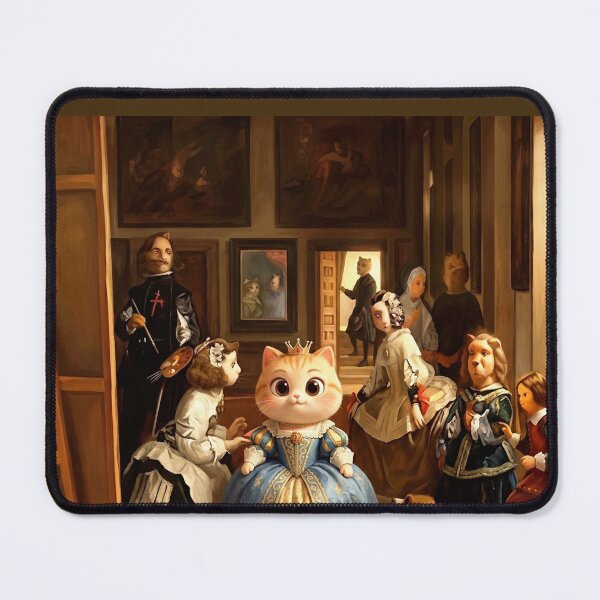 Item preview, Labubu in the style of Velázquez's painting 'Las Meninas'. designed and sold by Natalia-Vlad.