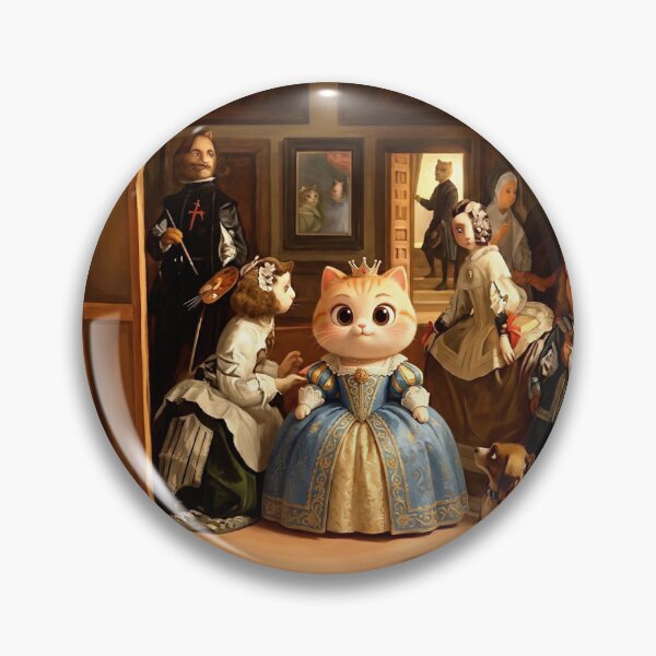 Item preview, Labubu in the style of Velázquez's painting 'Las Meninas'. designed and sold by Natalia-Vlad.