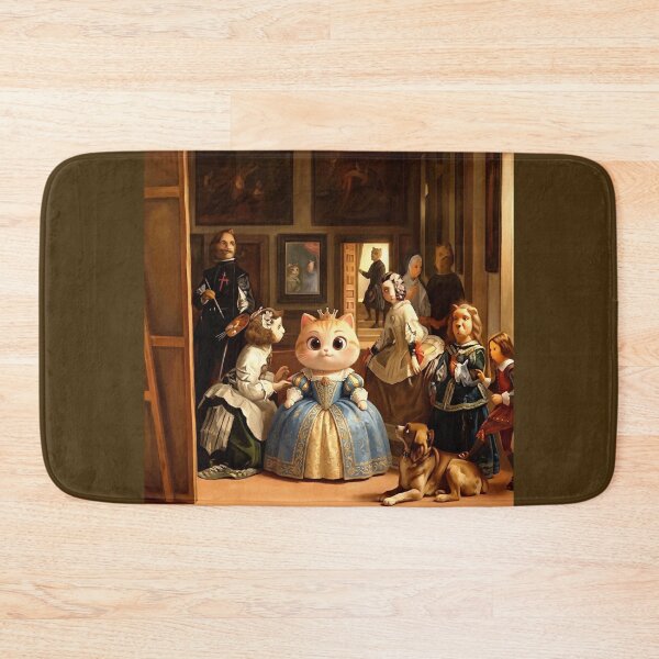 Item preview, Labubu in the style of Velázquez's painting 'Las Meninas'. designed and sold by Natalia-Vlad.