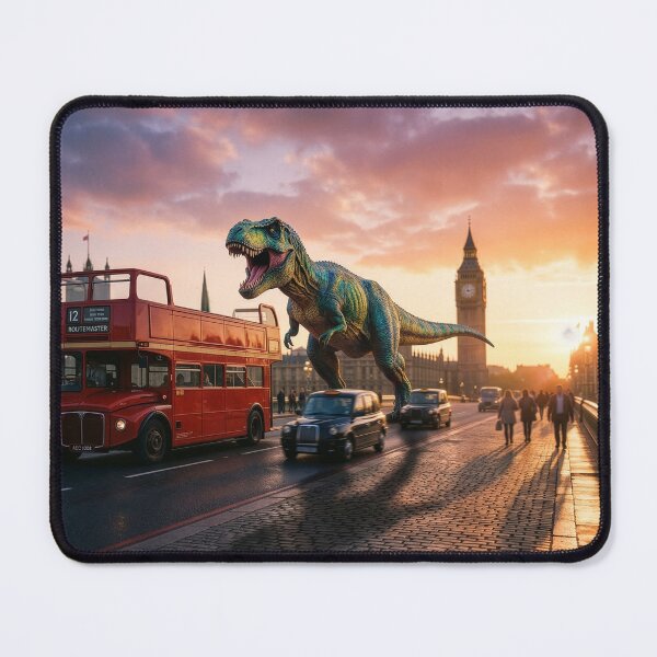 Item preview, Tyrannosaurus Rex Ankles It Around London designed and sold by Tridentulus.