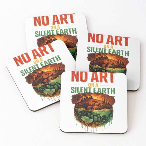 Item preview, No Art On A Silent Earth designed and sold by Barkashow.