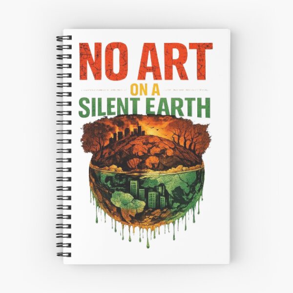 Item preview, No Art On A Silent Earth designed and sold by Barkashow.