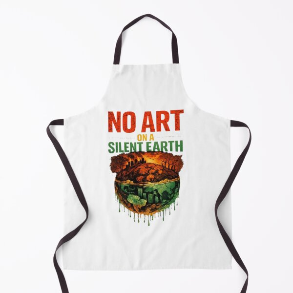 Item preview, No Art On A Silent Earth designed and sold by Barkashow.