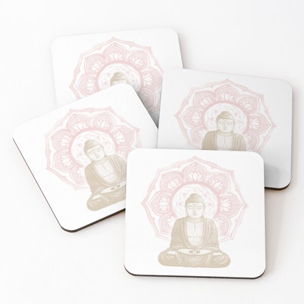 Item preview, Buddha Padma Watercolor - Snow Dove Rose designed and sold by Irene Estelle.