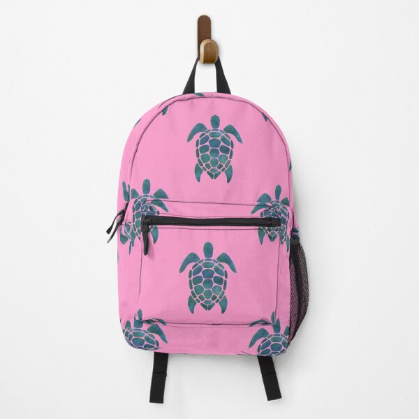 Item preview, Pink turtle patten designed and sold by Ana Gorozpe.