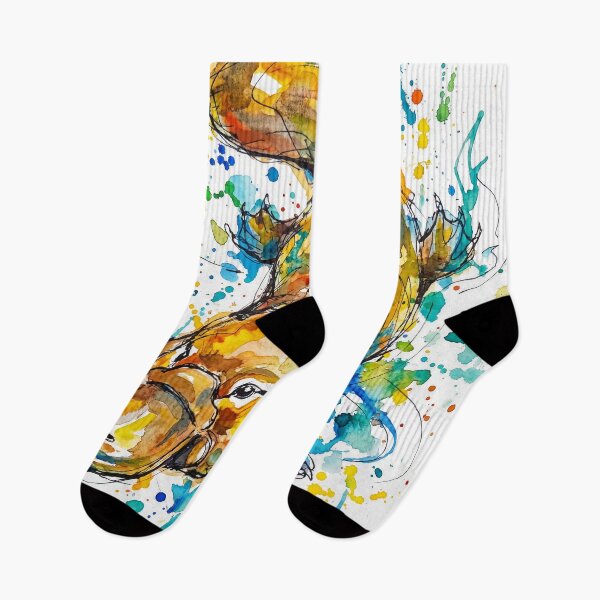 Item preview, Colourful Platypus Art Print – Abstract Watercolour Splatter & Ink Line Animal Illustration – Instant Download Wall Art designed and sold by Printpix.