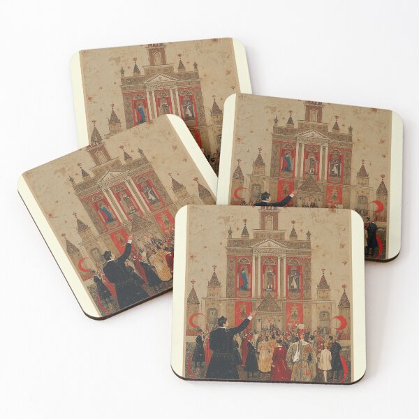 Item preview, Royal Ceremony: Paul Klee Inspired Historical Scene designed and sold by BiographyTones.