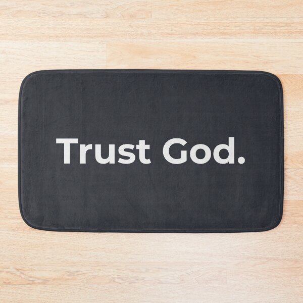 Item preview, Trust God Faith Exhortation Art designed and sold by FaithStatement.