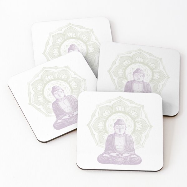 Item preview, Buddha Padma Watercolor - Snow Dust Tea designed and sold by Irene Estelle.