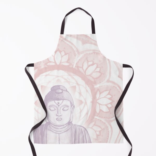 Item preview, Buddha Padma Watercolor - Snow Dust Rose designed and sold by Irene Estelle.
