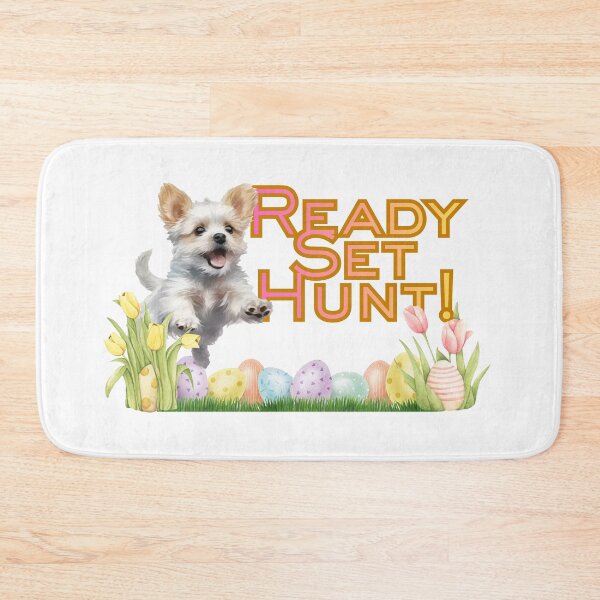 Item preview, Dog Ready Set Hunt Easter Egg Spring Eggs designed and sold by AussieMomma.