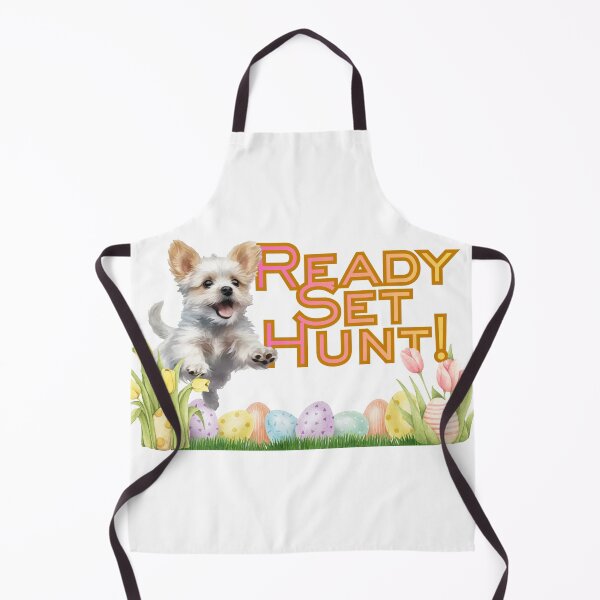 Item preview, Dog Ready Set Hunt Easter Egg Spring Eggs designed and sold by AussieMomma.