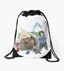 The Regular Show Characters Half Realistic Drawstring Bag