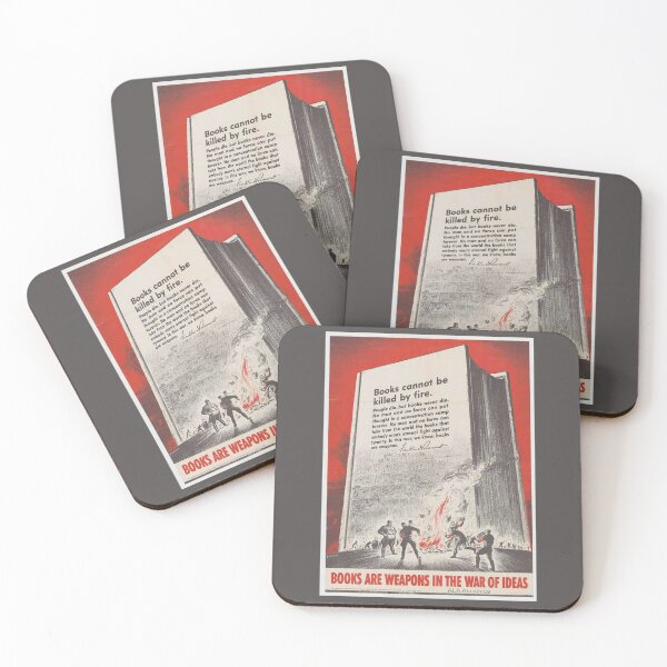Item preview, World War Two Vintage Poster Books are Weapons designed and sold by coodoosandco.