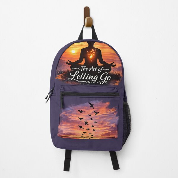 Item preview, The Art of Letting Go – Meditation Sunset Spiritual Design designed and sold by SoulDreamer7.
