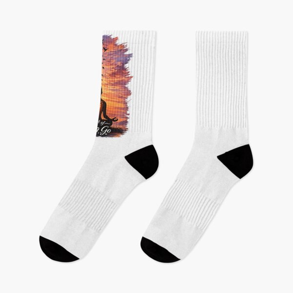 Item preview, The Art of Letting Go – Meditation Sunset Spiritual Design designed and sold by SoulDreamer7.