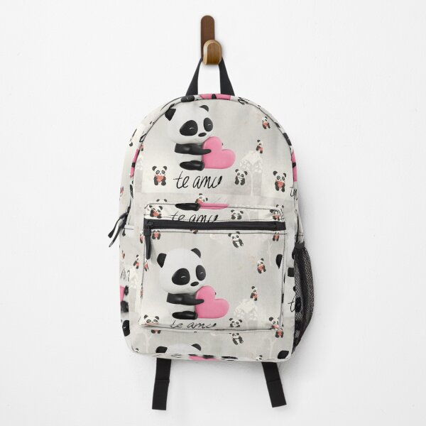 Item preview, Cute Panda Bear with Pink Heart I Love You designed and sold by brayan005.
