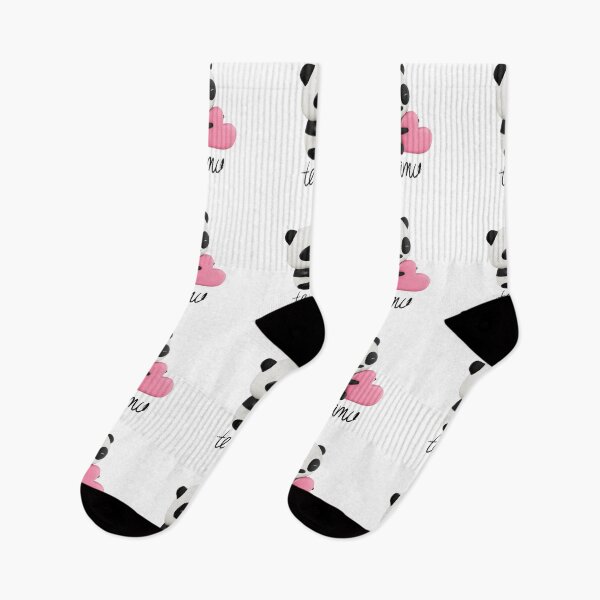Item preview, Cute Panda Bear with Pink Heart I Love You designed and sold by brayan005.
