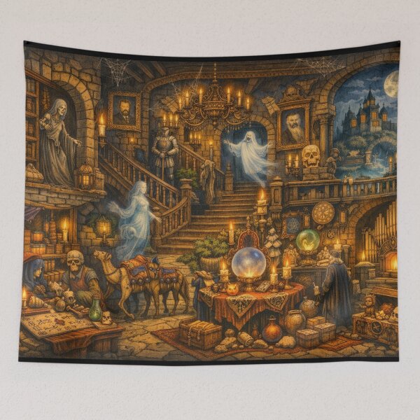 Item preview, Spooky Haunted Mansion designed and sold by CTRL+ALT+Divine.