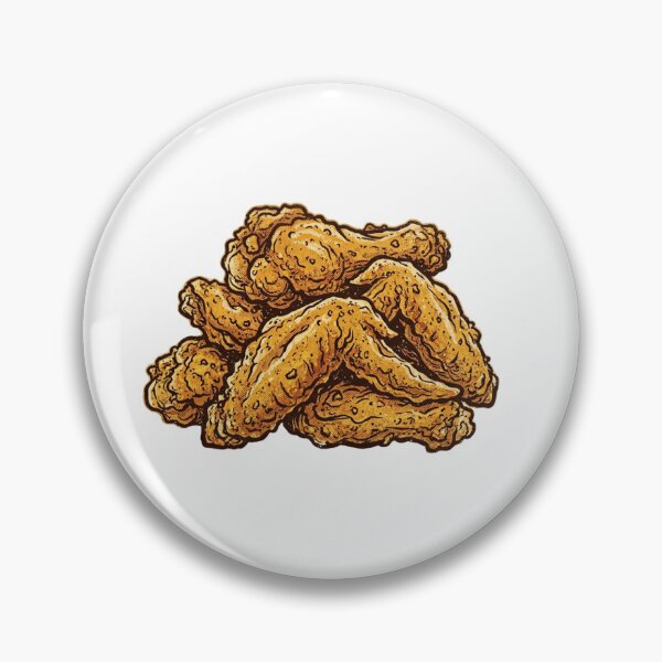 Item preview,  Vintage Fried Chicken Wings Retro Food Lover designed and sold by SOUFIANE1991.