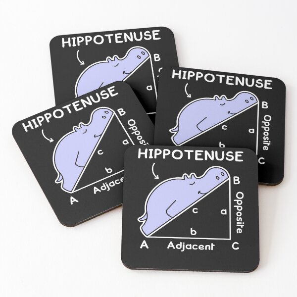 Item preview, Hypotenuse Math Pun, Hippotenuse  designed and sold by hussnain arshad.