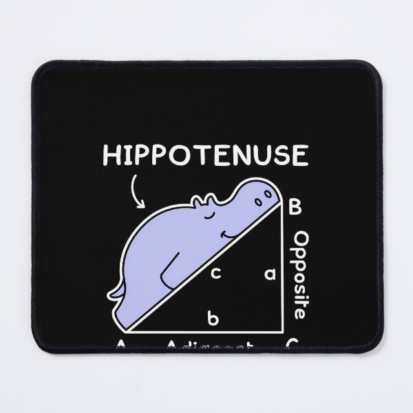 Item preview, Hypotenuse Math Pun, Hippotenuse  designed and sold by hussnain arshad.
