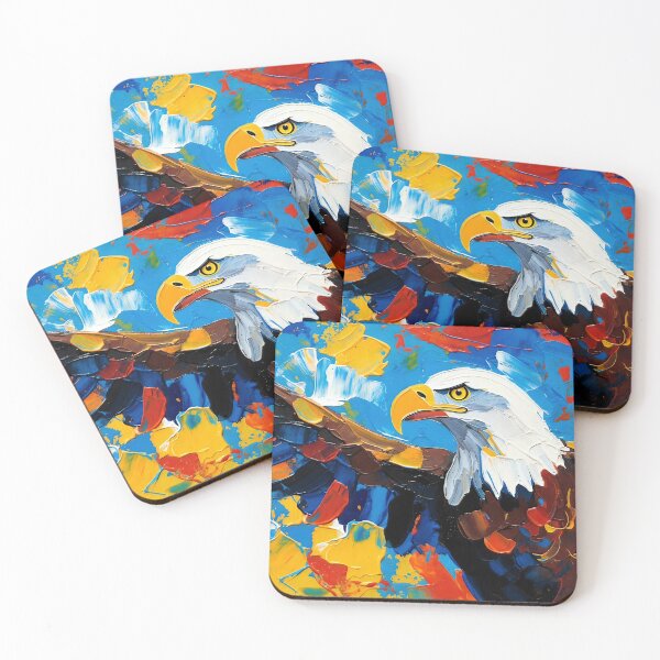 Item preview, Vibrant Bald Eagle designed and sold by ChrisButler.