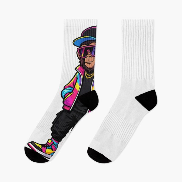 Item preview, Retro 90s Neon Ape Graphic | Cool Vintage Streetwear T-Shirt for Men and Women designed and sold by akiotatsuo.