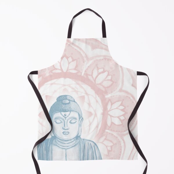 Item preview, Buddha Padma Watercolor - Snow Sky Rose designed and sold by Irene Estelle.
