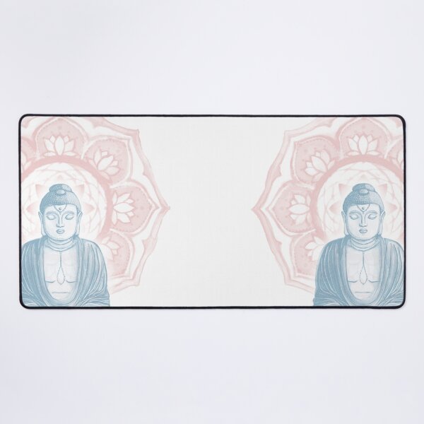 Item preview, Buddha Padma Watercolor - Snow Sky Rose designed and sold by Irene Estelle.