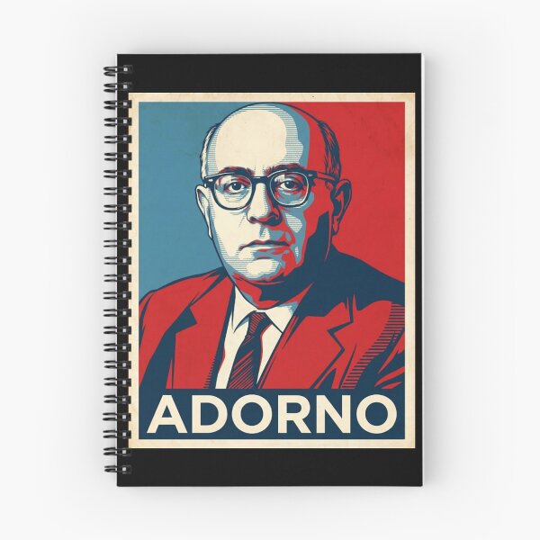Item preview, Theodor Adorno Hope Style Retro Poster Art  designed and sold by Anya Byron.