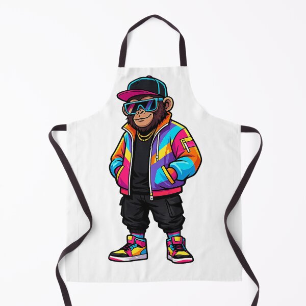 Item preview, Retro 90s Cool Monkey Streetwear | Hip Hop Gift Graphic Tee for Teens designed and sold by akiotatsuo.
