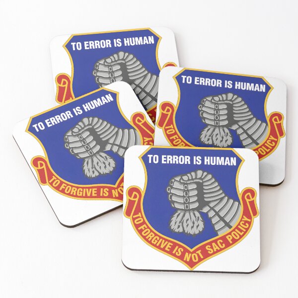 Item preview, Strategic Air Command (SAC) Morale Patch - "To Forgive is Not SAC Policy" designed and sold by CharlieDesings.