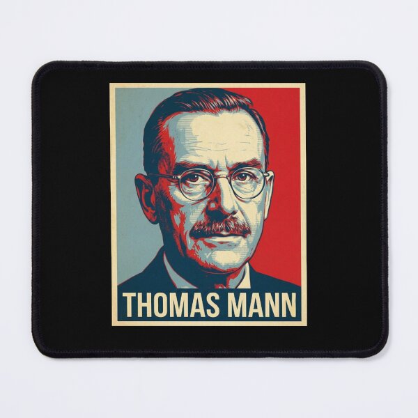Item preview, Thomas Mann Hope Style Retro Poster Art  designed and sold by Anya Byron.