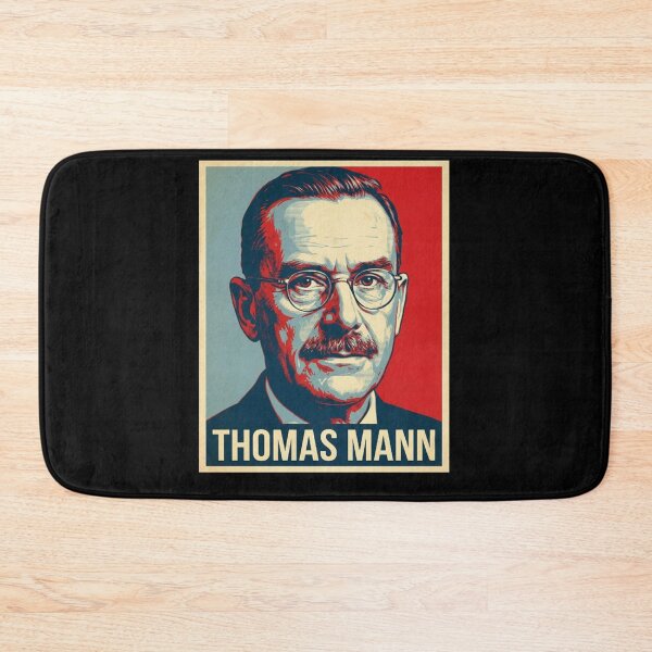 Item preview, Thomas Mann Hope Style Retro Poster Art  designed and sold by Anya Byron.